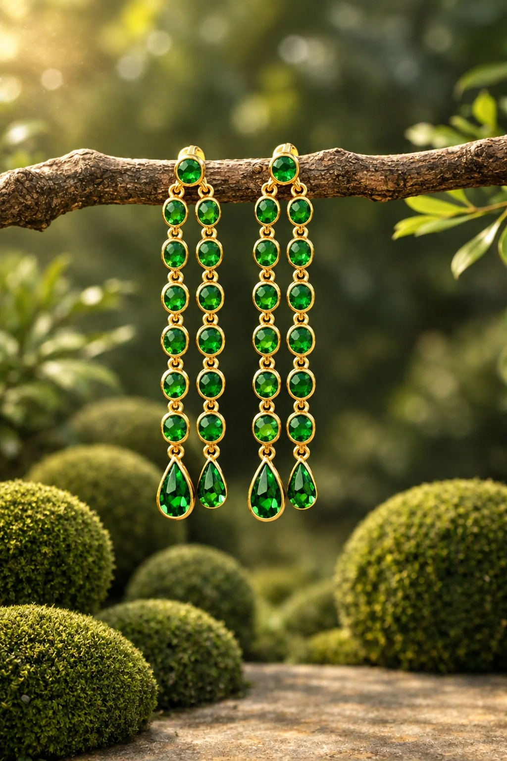 VERDANT CASCADE EARRINGS